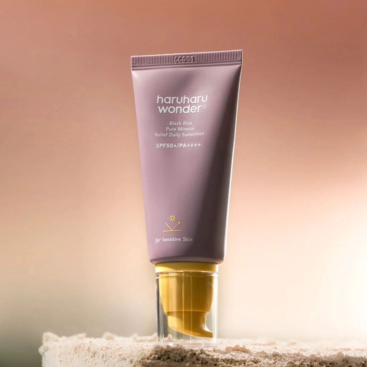 Haruharu Wonder Black Rice Pure Mineral Relief Daily Sunscreen PA++++ SPF50+ 50ml