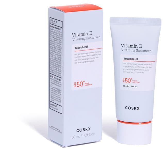 CosRx Vitamin E Vitalising Sunscreen SPF50+ 50ml