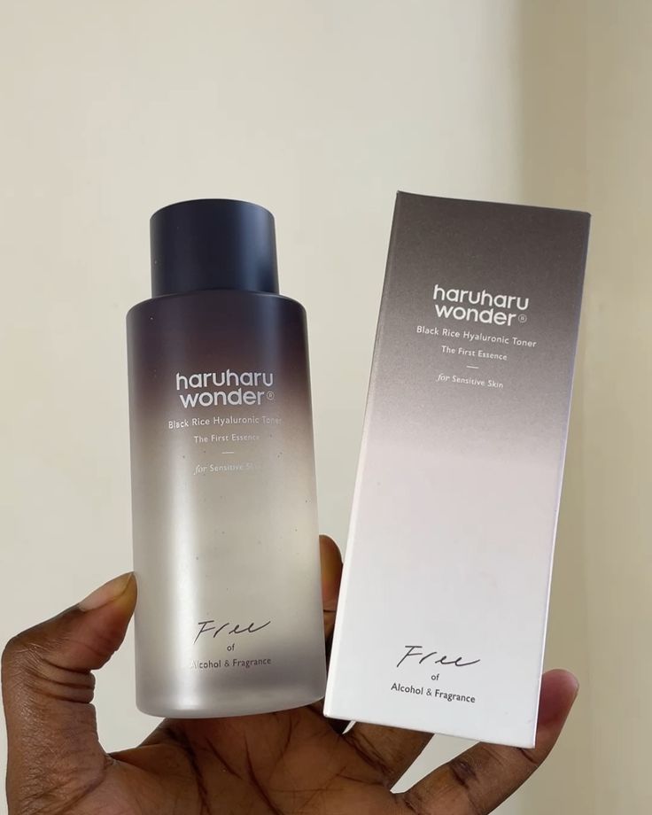 Haruharu Wonder Black Rice Hyaluronic Toner for Sensitive Skin