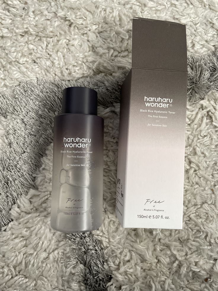 Haruharu Wonder Black Rice Hyaluronic Toner for Sensitive Skin