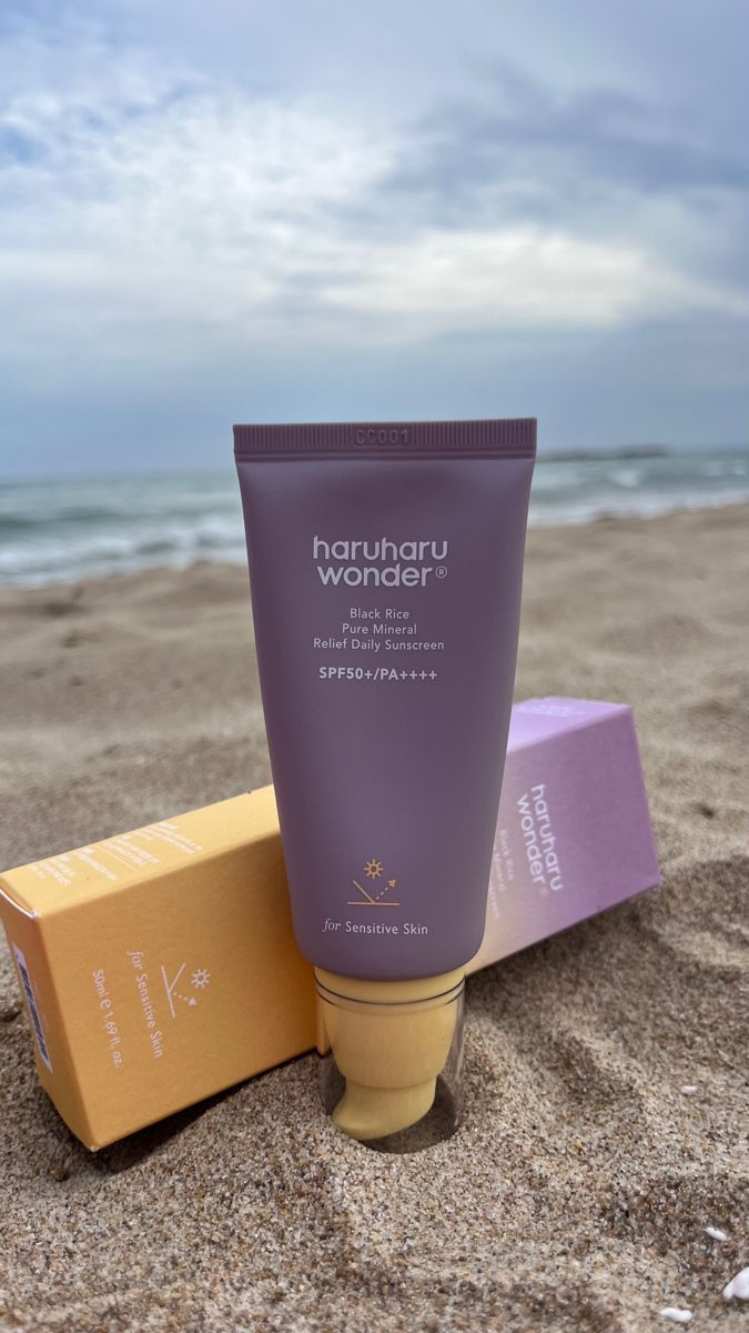 Haruharu Wonder Black Rice Pure Mineral Relief Daily Sunscreen PA++++ SPF50+ 50ml