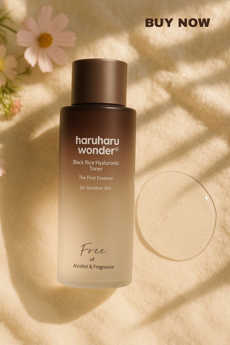 Haruharu Wonder Black Rice Hyaluronic Toner for Sensitive Skin