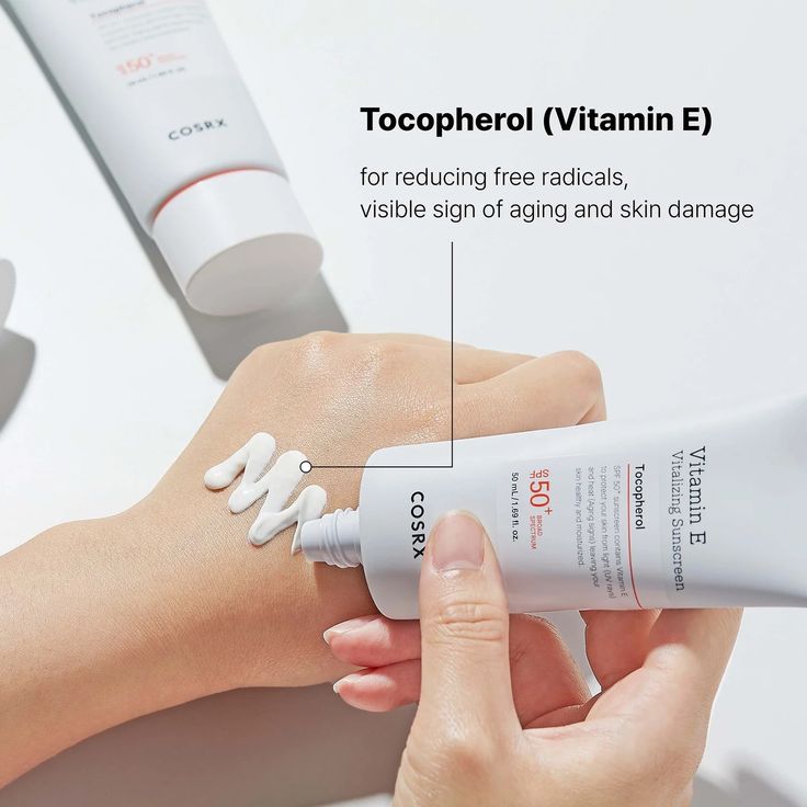 CosRx Vitamin E Vitalising Sunscreen SPF50+ 50ml