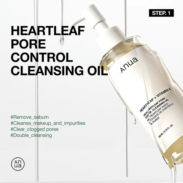 Anua Heartleaf Pore Control Cleansing Oil 200ml
