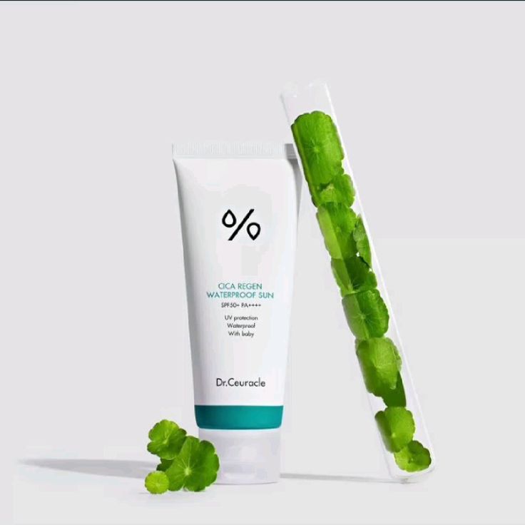 %Dr. Ceuracle Cica Regen Waterproof Sun SPF50+